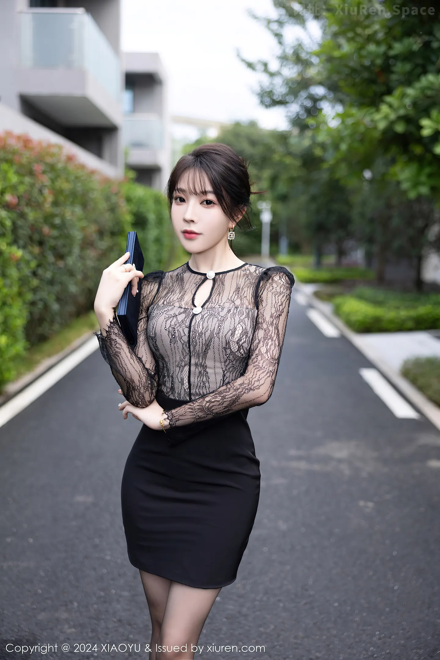 图片[6]-[XiaoYu画语界]Vol.1181 女神徐莉芝Booty黑色轻透连衣裙露蓝色内衣秀曼妙身姿诱惑写真84P-秀人网官方网站